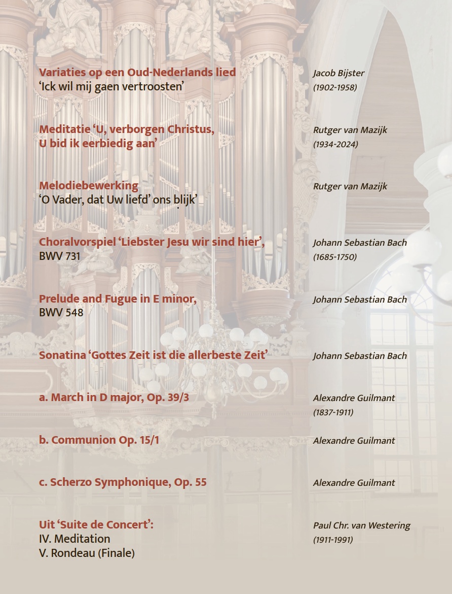 Programma - Vincent de Vries in Leeuwarden