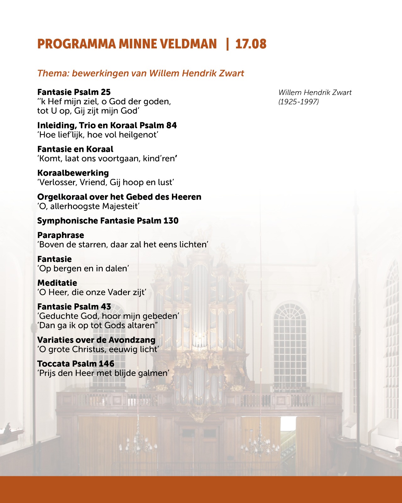 Programma - Minne Veldman – Den Haag – 2026